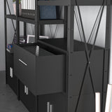 Sina Double Drawers 85cm